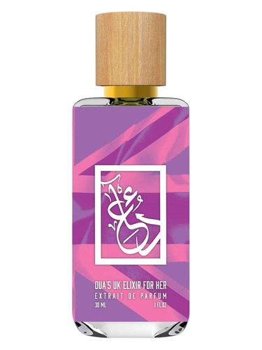 Frasco de Dua’s UK Elixir For Her, de The Dua Brand