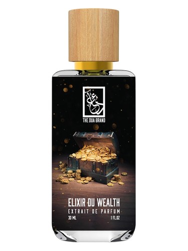 Frasco de Elixir Du Wealth, de The Dua Brand
