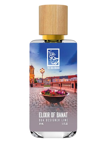 Frasco de Elixir of Banat, de The Dua Brand