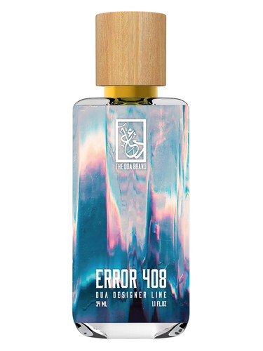 Frasco de Error 408, de The Dua Brand