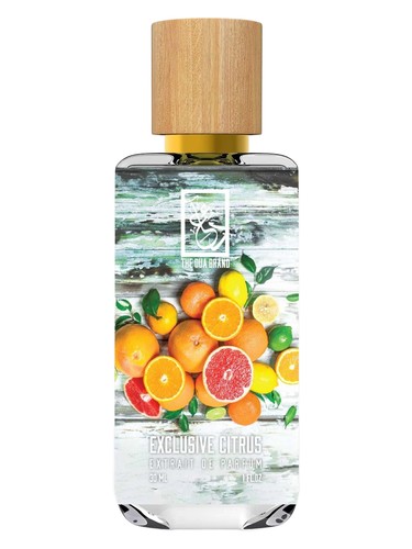 Frasco de Exclusive Citrus, de The Dua Brand