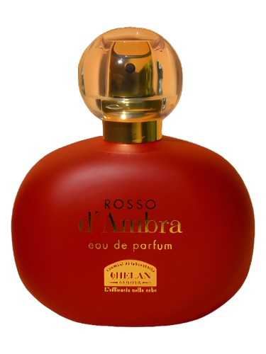 Frasco de Rosso d'Ambra, de Helan
