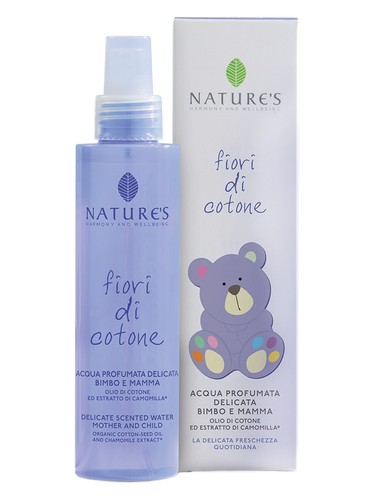 Frasco de Acqua Profumata Fiori di Cotone, de Nature's