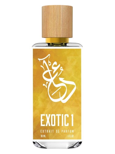 Frasco de Exotic 1, de The Dua Brand