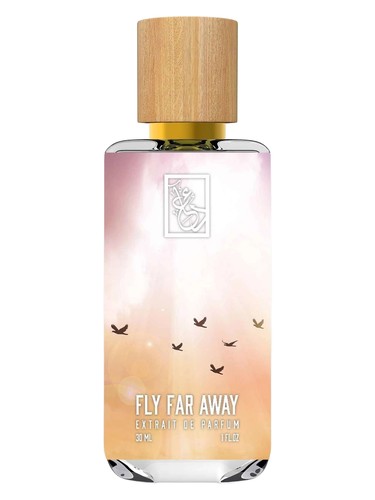 Frasco de Fly Far Away, de The Dua Brand