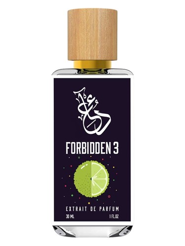 Frasco de Forbidden 3, de The Dua Brand
