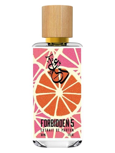 Frasco de Forbidden 5, de The Dua Brand