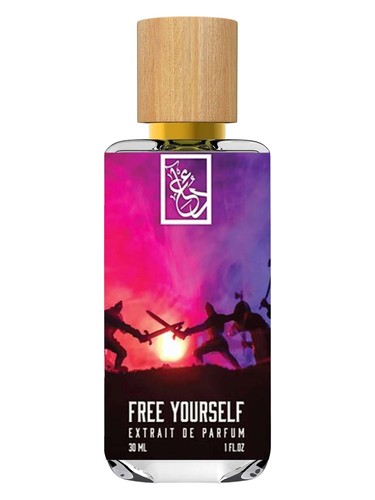 Frasco de Free Yourself, de The Dua Brand