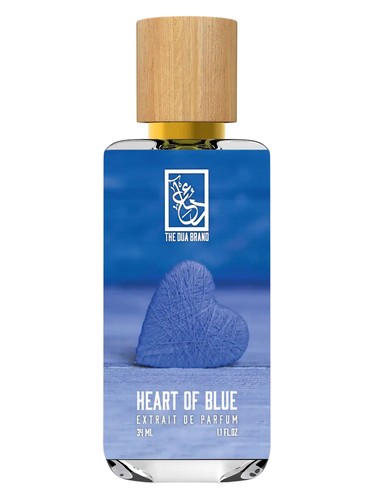 Frasco de Heart Of Blue, de The Dua Brand