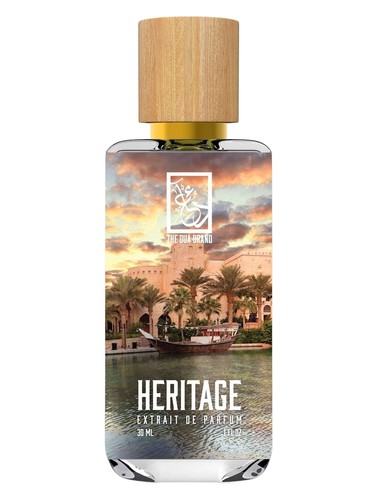 Frasco de Heritage, de The Dua Brand