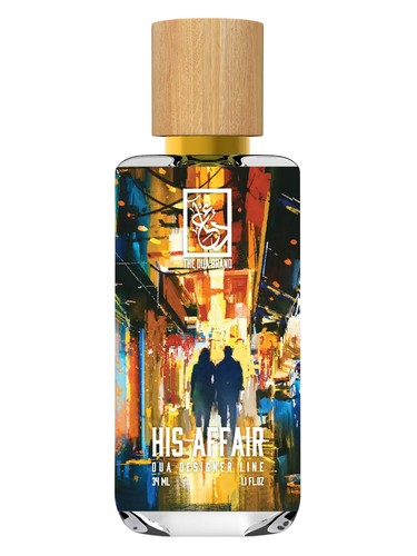 Frasco de His Affair, de The Dua Brand