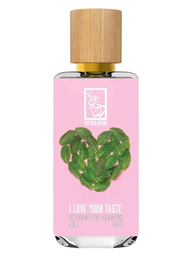 Frasco de I Love Your Taste, de The Dua Brand