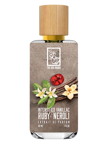 Frasco de Intensified Vanillac Ruby: Neroli, de The Dua Brand