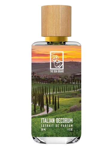 Frasco de Italian Decorum, de The Dua Brand