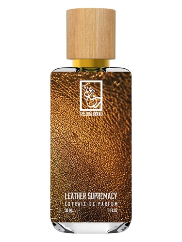 Frasco de Leather Supremacy, de The Dua Brand