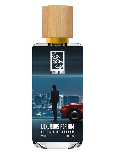 Frasco de Luxurious For Him, de The Dua Brand