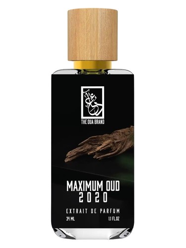 Frasco de Maximum Oud 2020, de The Dua Brand
