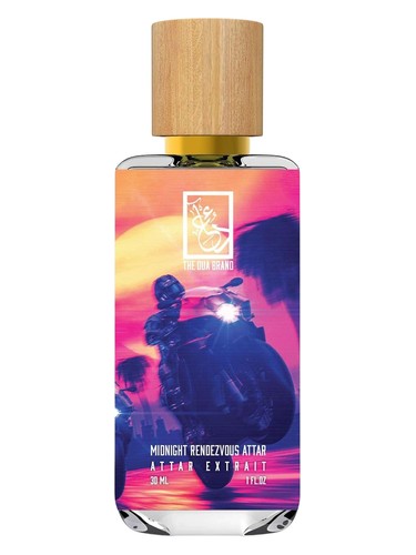 Frasco de Midnight Rendezvous Attar, de The Dua Brand