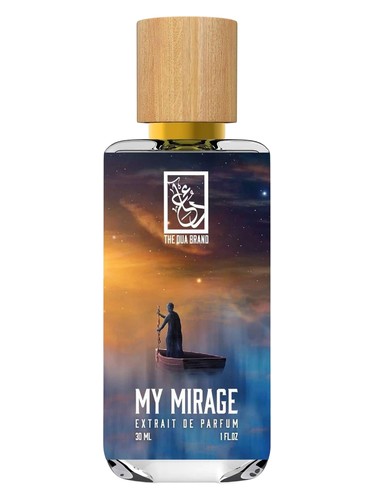 Frasco de My Mirage, de The Dua Brand