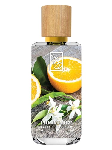 Frasco de Neroli & Orange Cologne, de The Dua Brand