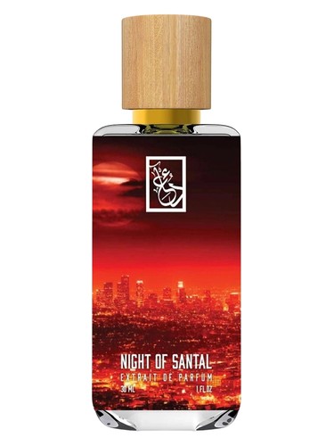 Frasco de Night Of Santal, de The Dua Brand