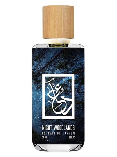 Frasco de Night Woodlands, de The Dua Brand
