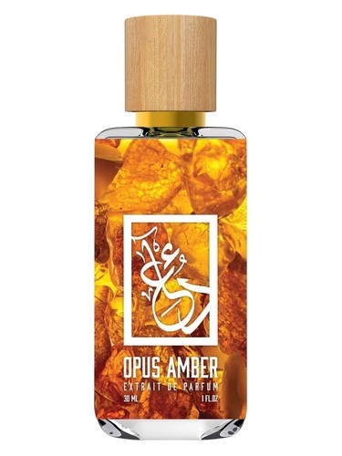 Frasco de Opus Amber, de The Dua Brand