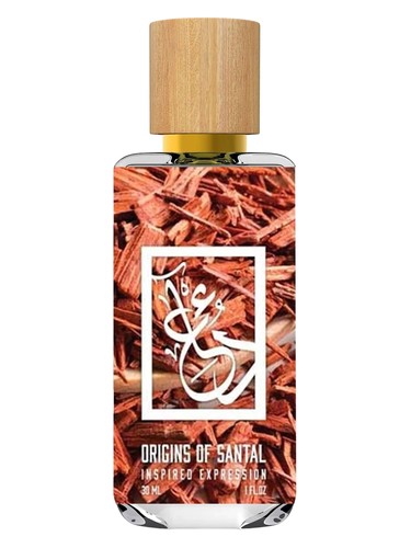 Frasco de Origins of Santal, de The Dua Brand