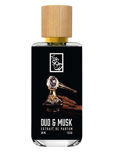 Frasco de Oud & Musk, de The Dua Brand