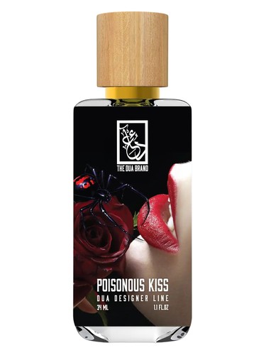 Frasco de Poisonous Kiss, de The Dua Brand