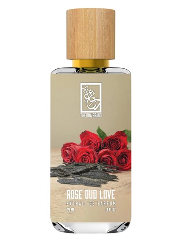 Frasco de Rose Oud Love, de The Dua Brand