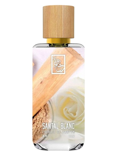 Frasco de Santal Blanc, de The Dua Brand
