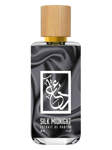 Frasco de Silk Midnight, de The Dua Brand