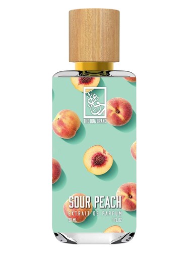 Frasco de Sour Peach, de The Dua Brand