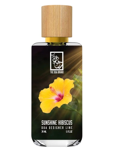 Frasco de Sunshine Hibiscus, de The Dua Brand