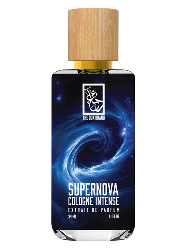 Frasco de Supernova Cologne Intense, de The Dua Brand