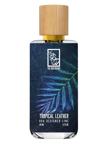 Frasco de Tropical Leather, de The Dua Brand