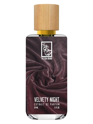Frasco de Velvety Night, de The Dua Brand