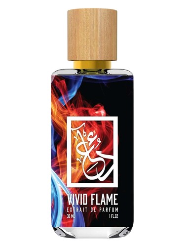 Frasco de Vivid Flame, de The Dua Brand