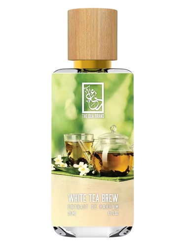 Frasco de White Tea Brew, de The Dua Brand