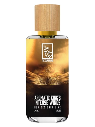 Frasco de Aromatic King's Intense Wings, de The Dua Brand