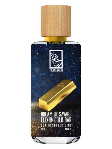 Frasco de Dream Of Savage Elixir: Gold Bar, de The Dua Brand