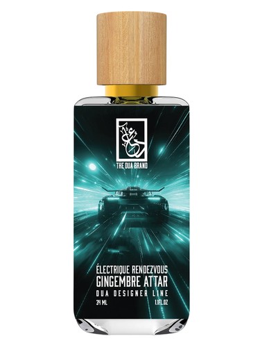 Frasco de Électrique Rendezvous Gingembre Attar, de The Dua Brand
