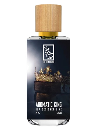 Frasco de Aromatic King, de The Dua Brand