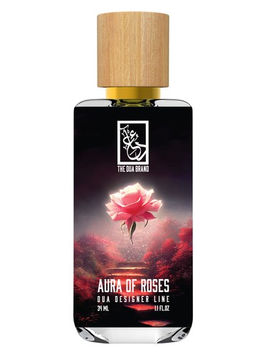 Frasco de Aura of Roses, de The Dua Brand