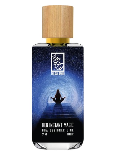 Frasco de Her Instant Magic, de The Dua Brand