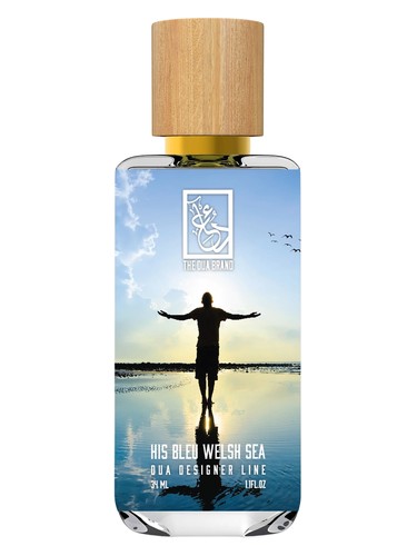 Frasco de His Bleu Welsh Sea, de The Dua Brand