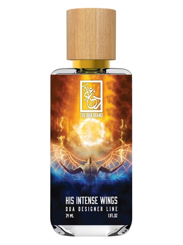Frasco de His Intense Wings, de The Dua Brand