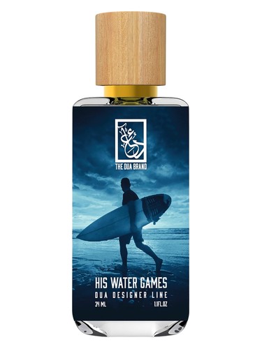 Frasco de His Water Games, de The Dua Brand