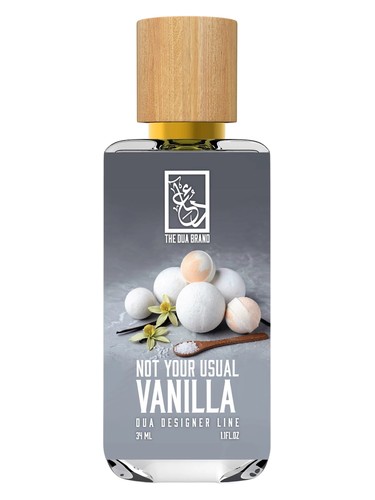 Frasco de Not Your Usual Vanilla, de The Dua Brand